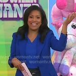Sheinelle’s blue blazer and jeans on Today