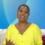 Sheinelle’s yellow cardigan on Today