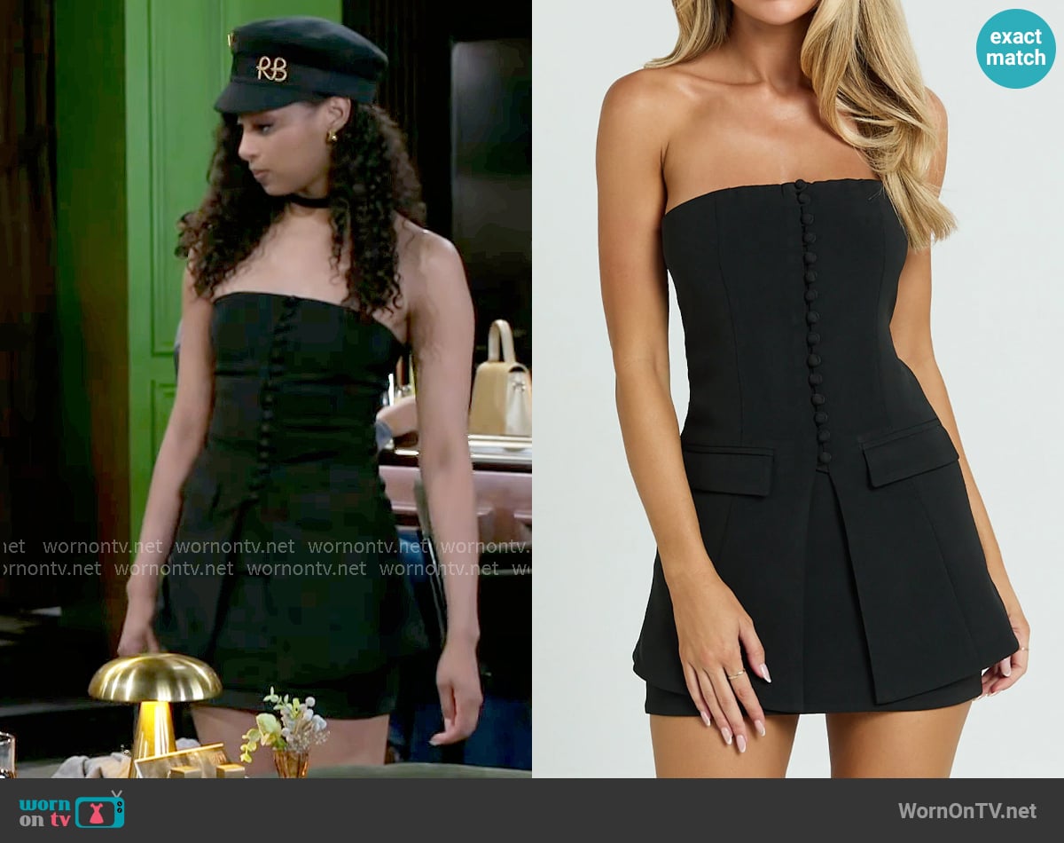 Showpo Monroe Two Piece Set worn by Kat Richardson (Colby Muhammad) on Beyond the Gates