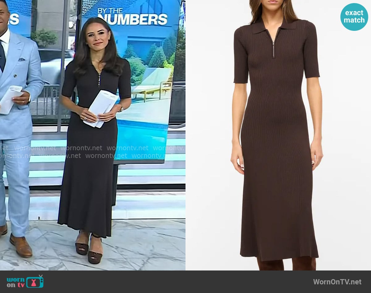 Staud Roland Dress worn by Kaylee Hartung on Today