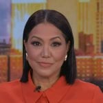 Stephanie’s red polo dress on Good Morning America