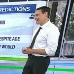 Steve Kornacki’s grey sneakers on Today