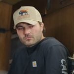 Steve’s black long sleeve tee on The McBee Dynasty Real American Cowboys