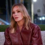 Tamra's leather jacket on The Real Housewives of Orange County
