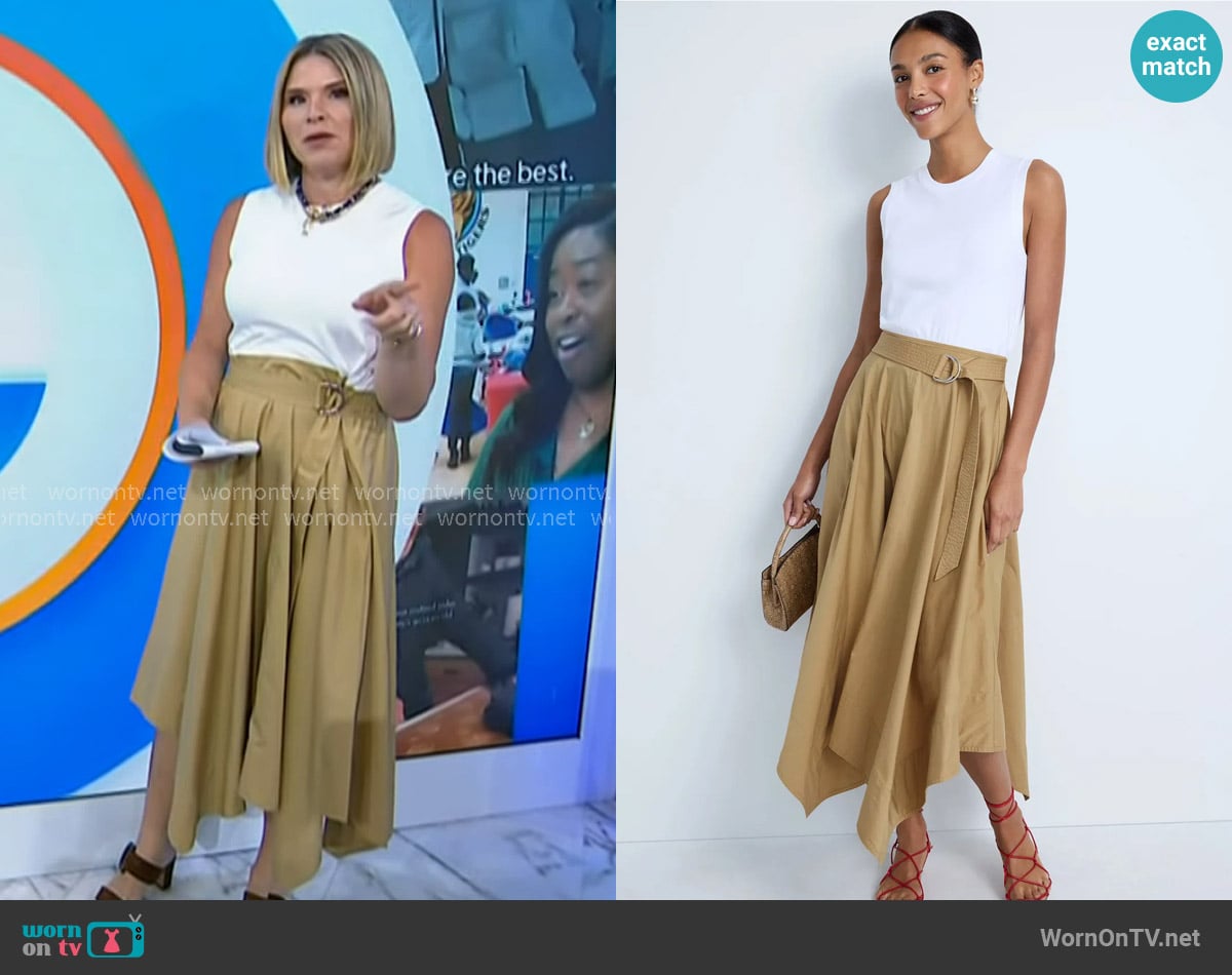 Tanya Taylor Cornelia Dress worn by Jenna Bush Hager on Today