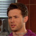 Tate’s purple hoodie on Days of our Lives