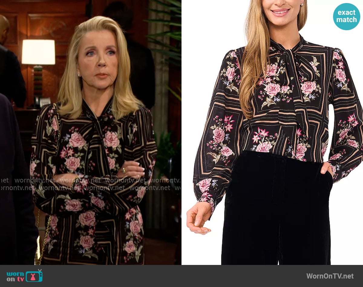 Nikki's Ted Baker top