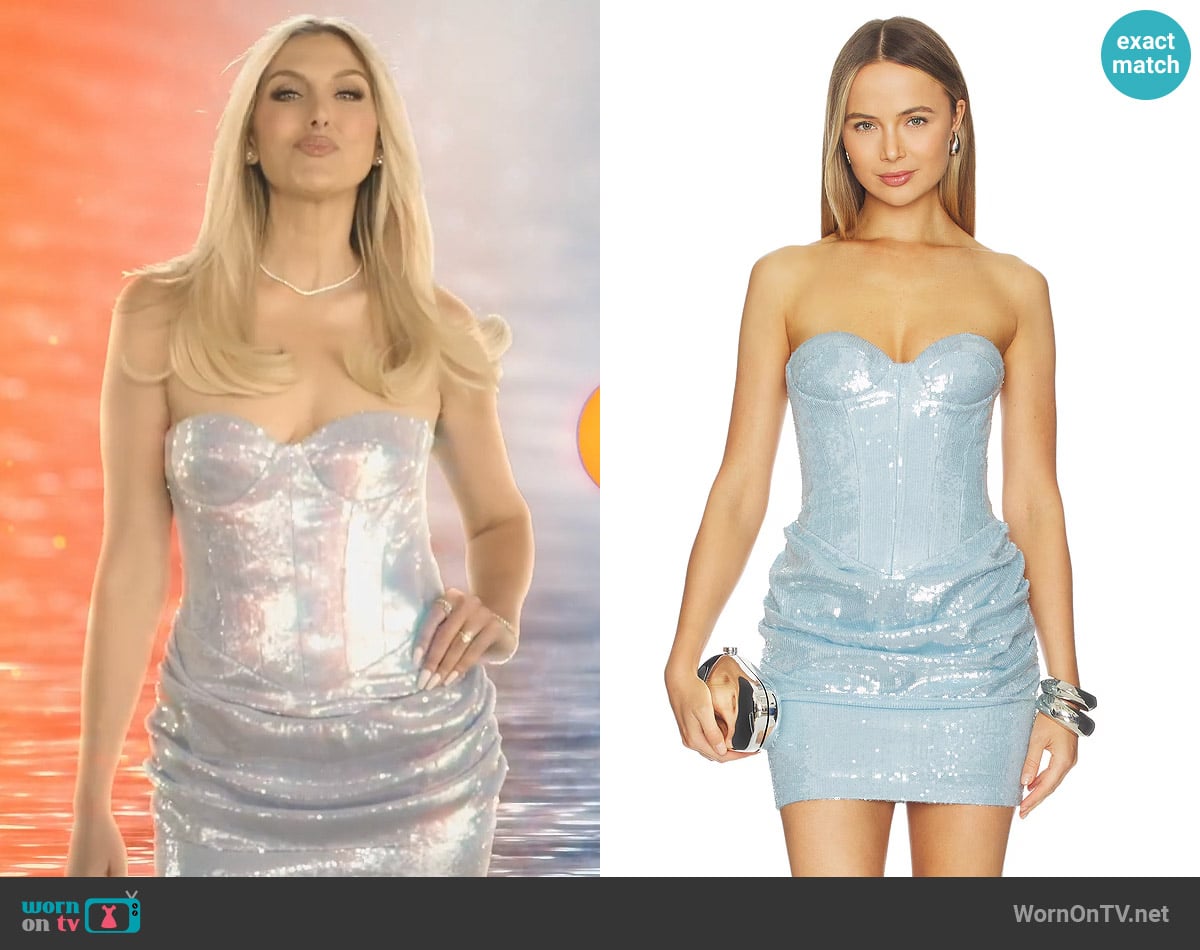 The New Arrivals by Ilkyaz Ozel Pamela Dress worn by Gina Kirschenheiter on The Real Housewives of Orange County