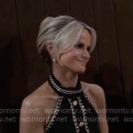 Vanessa’s tweed button front dress on Beyond the Gates