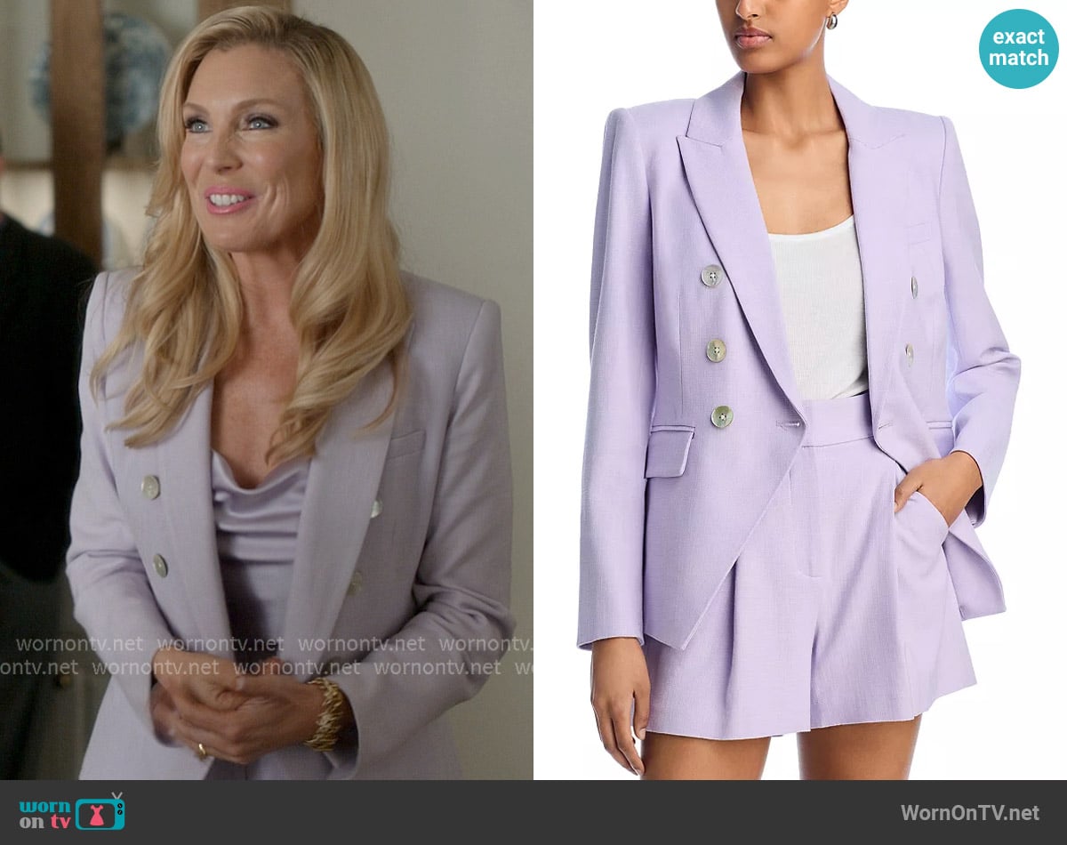 Veronica Beard Miller Dickey Blazer worn by Eva Woods (June Diane Raphael) on Elle