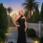 Vicki’s black promo dress on The Real Housewives of Orange County