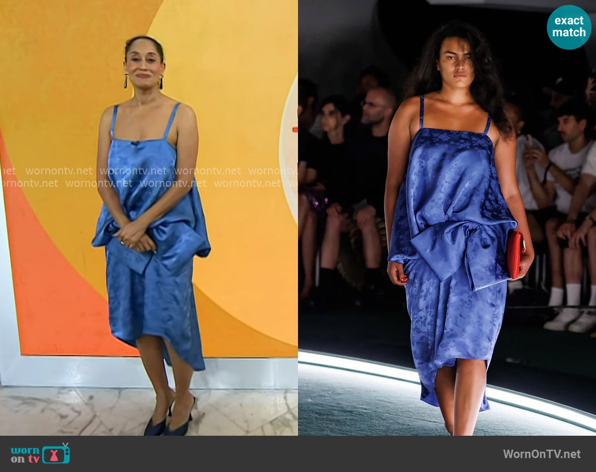 Willy Chavarria SS 2027 Collection worn by Tracee Ellis Ross on Today