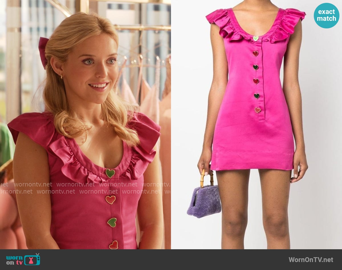 Yves Saint Laurent Vintage Mini Dress worn by Elle Woods (Lexi Minetree) on Elle