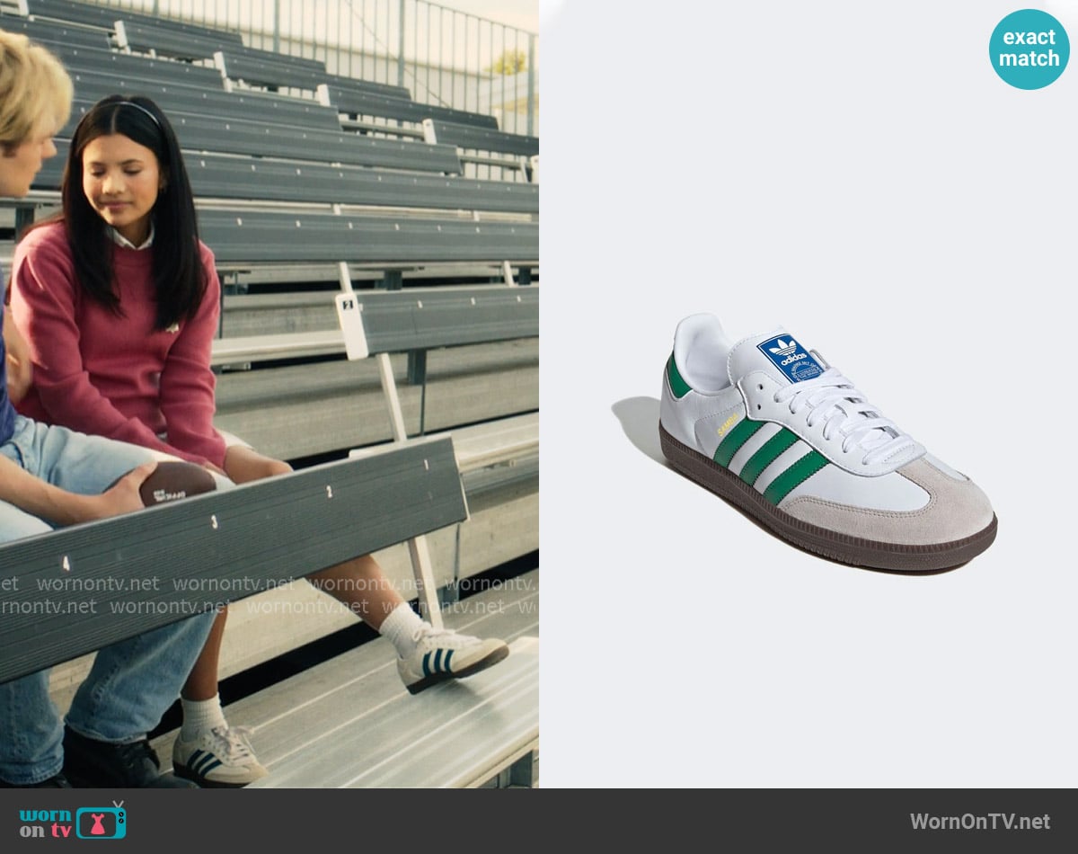 Jackie's Adidas shoes