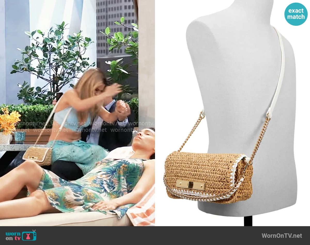 Aldo Sunbloom Shoulder Bag worn by Serena Baldwin (Kelly Kruger) on General Hospital
