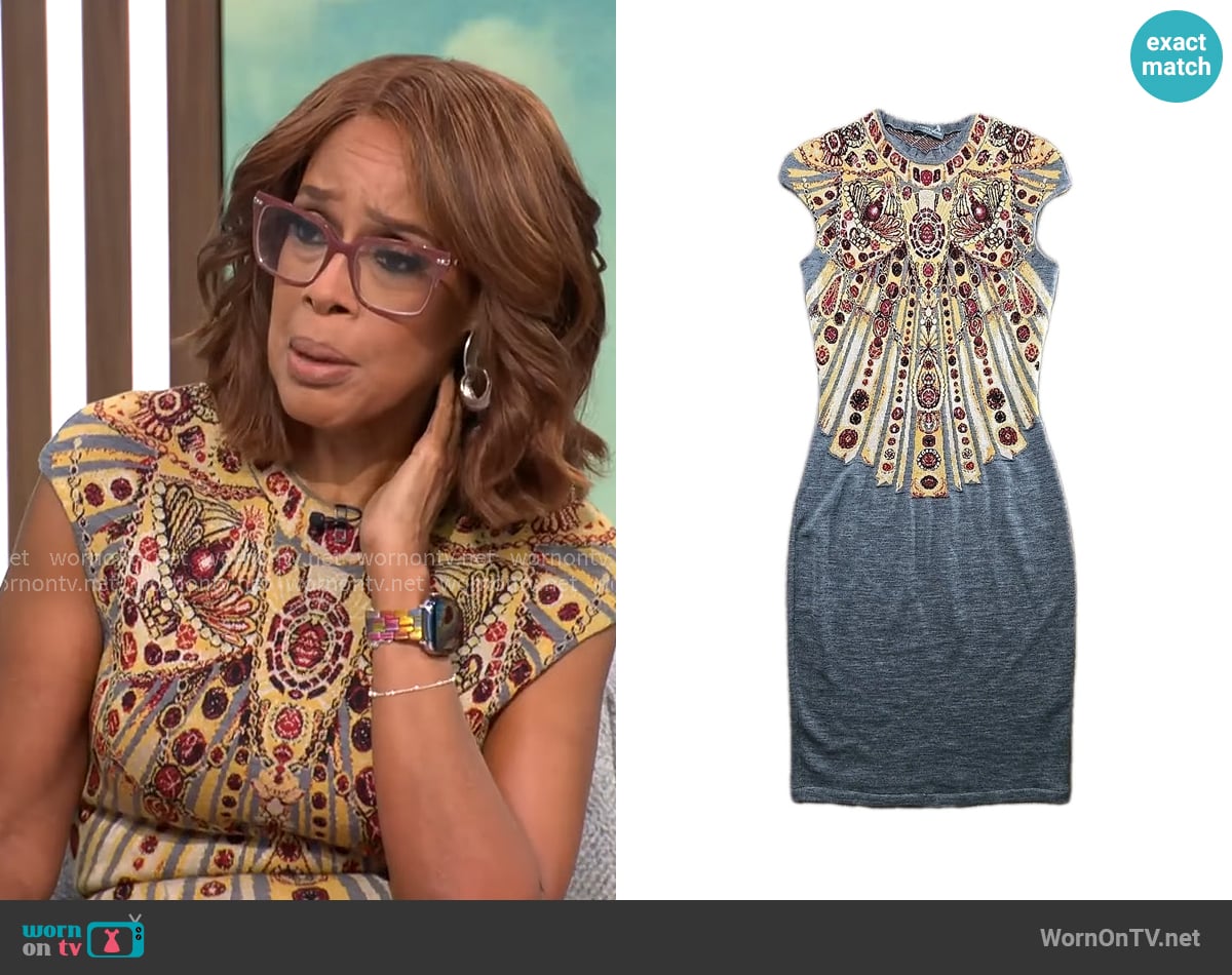 Gayle King's Alexander McQueen dress Gayle King's Alexander McQueen dress