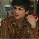 Alex’s brown printed shirt on My Life with the Walter Boys Alex’s brown printed shirt on My Life with the Walter Boys