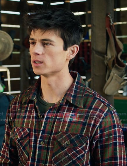 Alex’s plaid shirt on My Life with the Walter Boys Alex’s plaid shirt on My Life with the Walter Boys