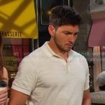 Alex’s white polo on Days of our Lives Alex’s white polo on Days of our Lives