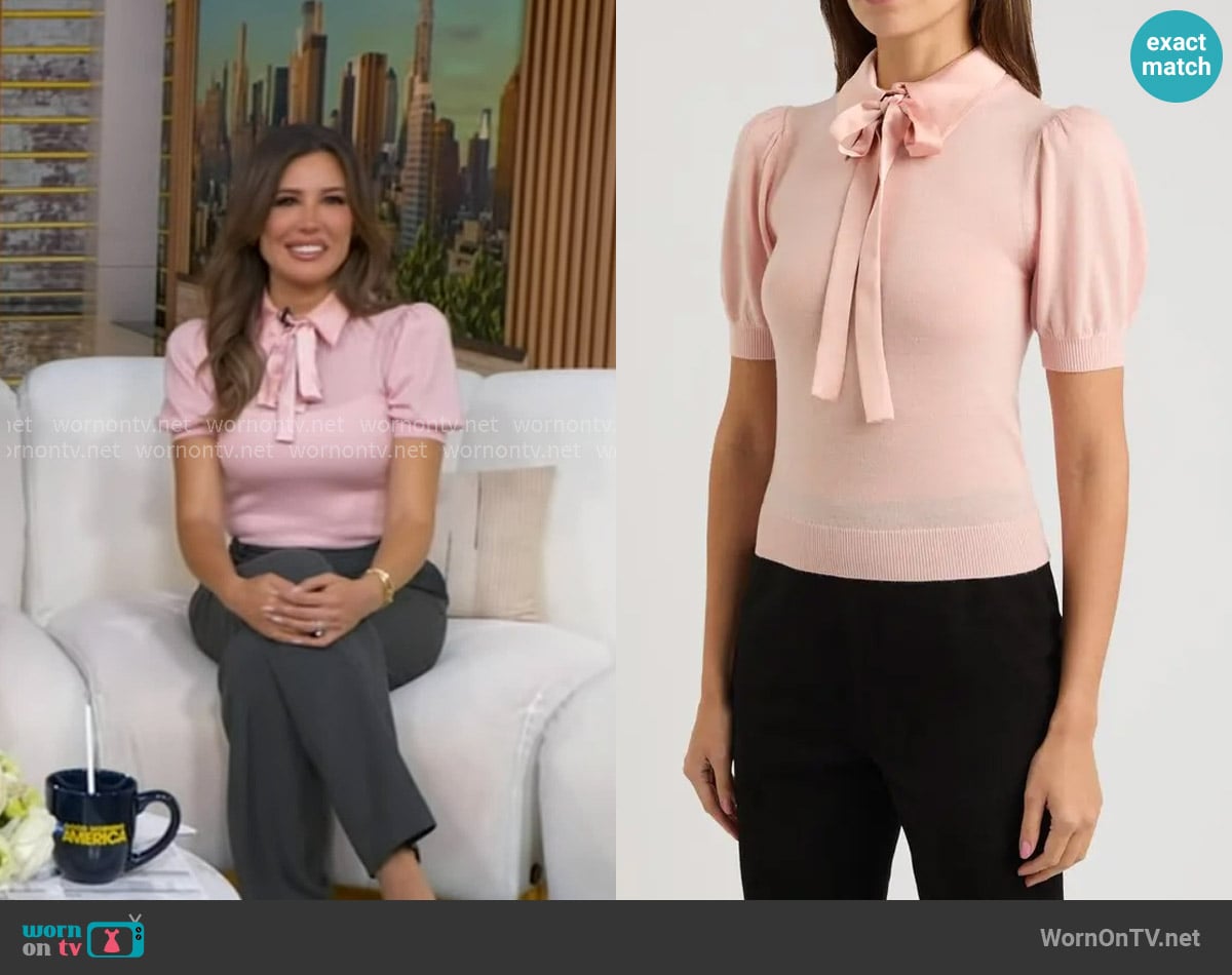 Leslie Lopez's Alice + Olivia top Leslie Lopez's Alice + Olivia top