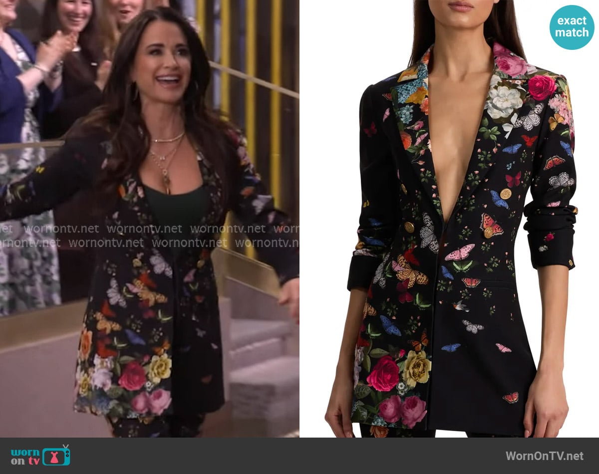 Kyle Richards's Alice + Olivia blazer Kyle Richards's Alice + Olivia blazer
