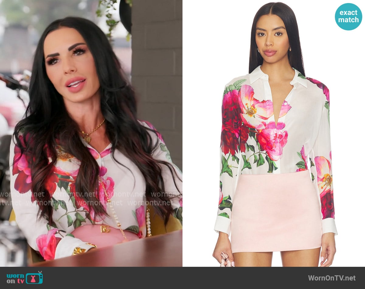 Carmella's Alice + Olivia top Carmella's Alice + Olivia top
