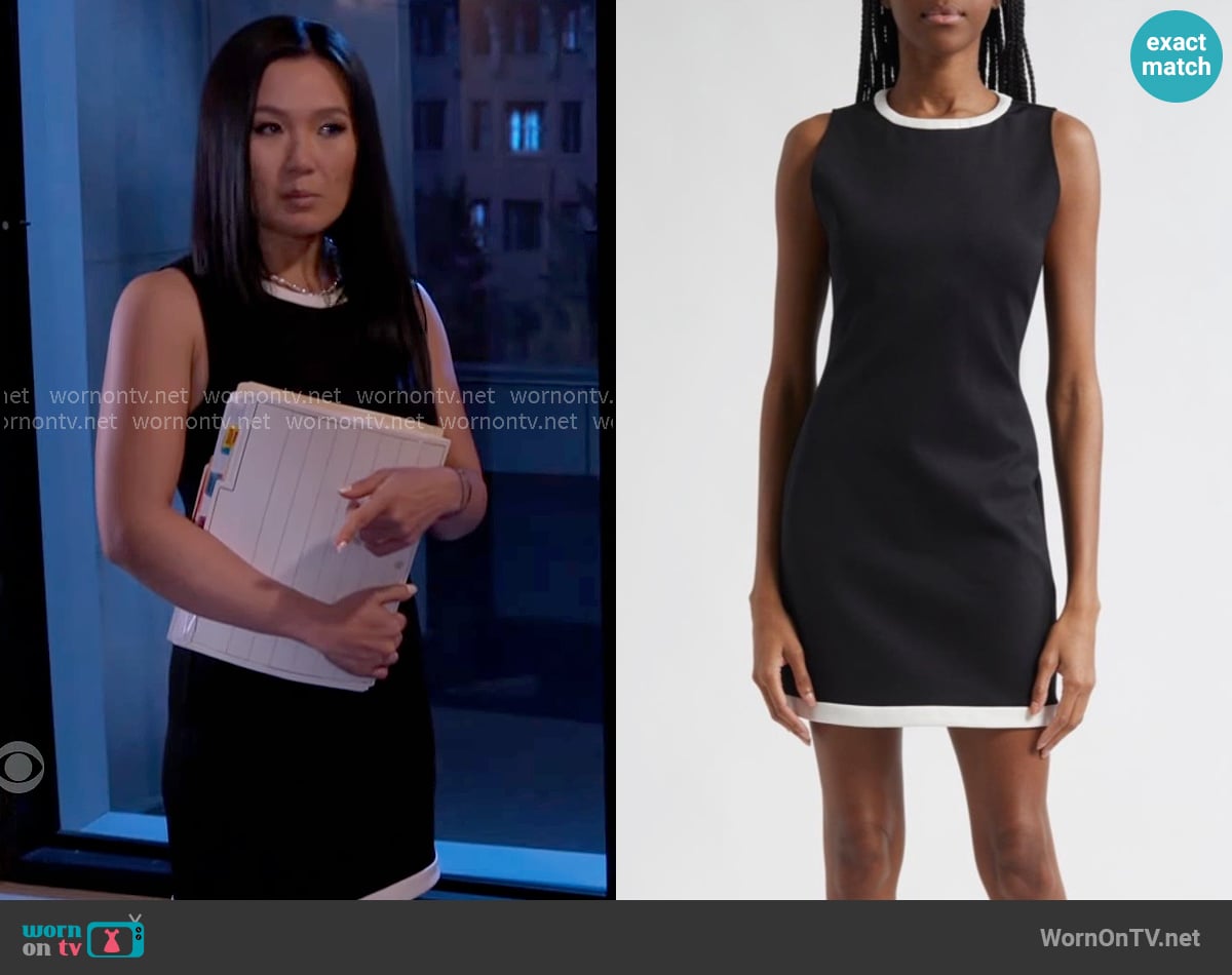 Alice + Olivia Wynell Dress worn by Caroline Lee (Ellie Wang) on Beyond the Gates