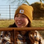 Alli’s orange beanie on The McBee Dynasty Real American Cowboys Alli’s orange beanie on The McBee Dynasty Real American Cowboys