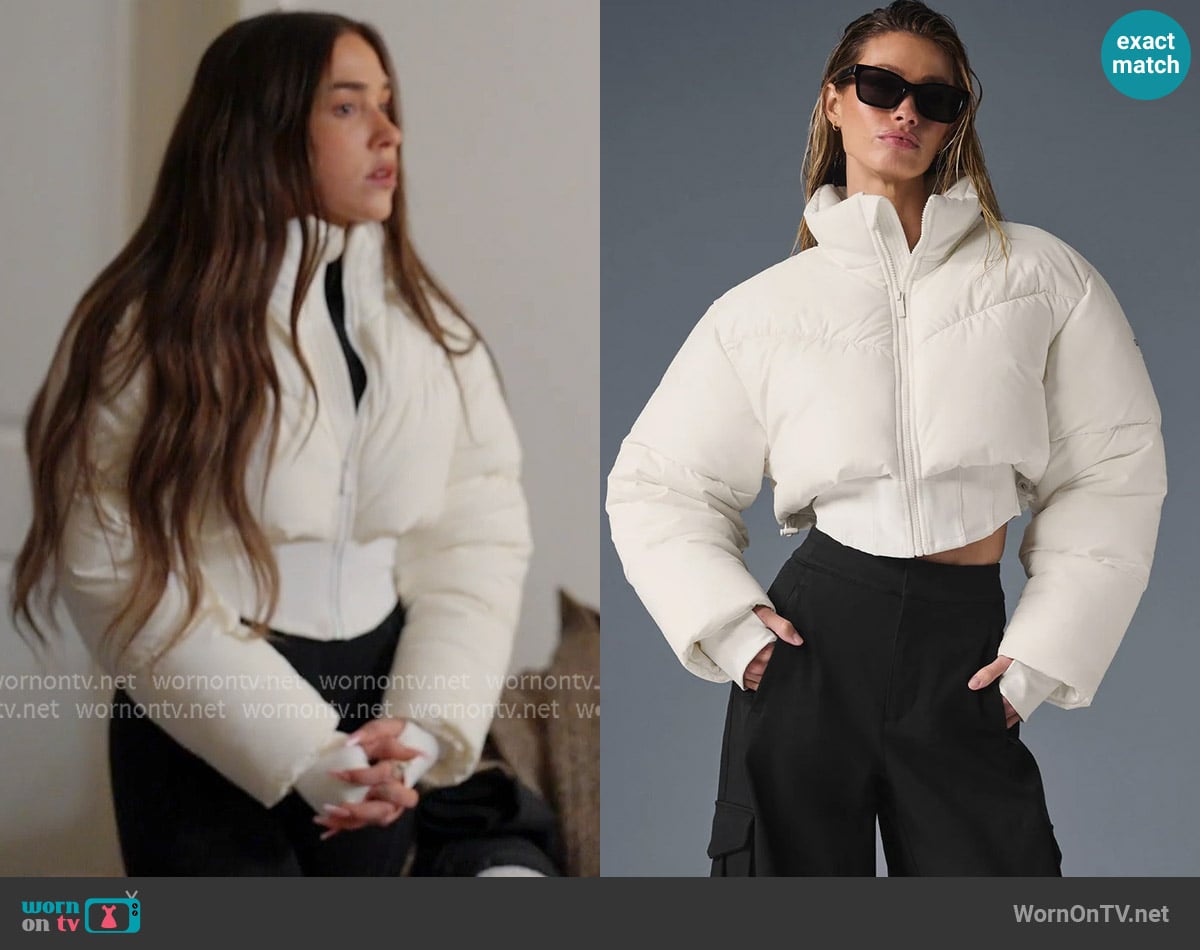 Ariana's Alo jacket Ariana's Alo jacket