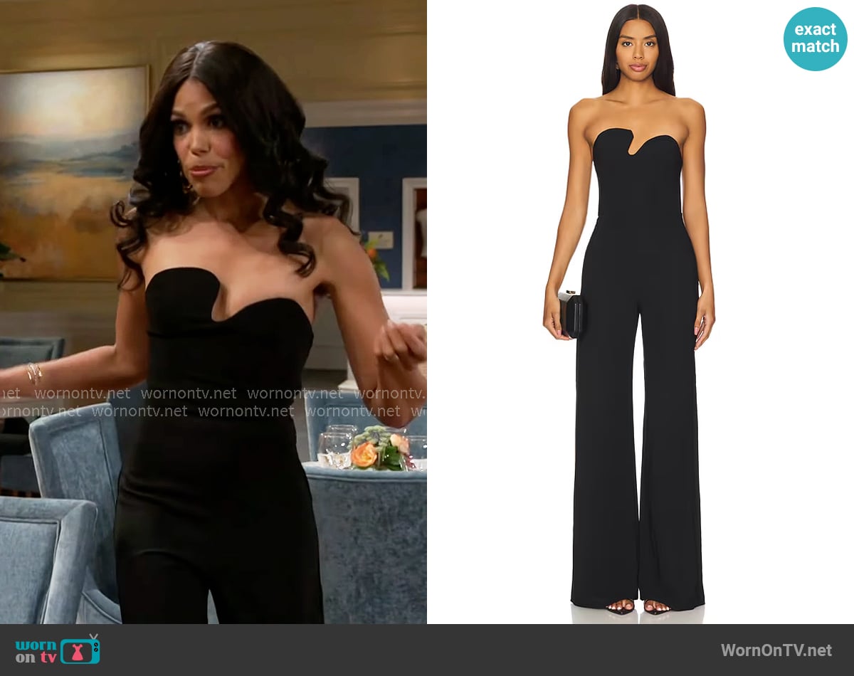 Dani's Amanda Uprichard jumpsuit