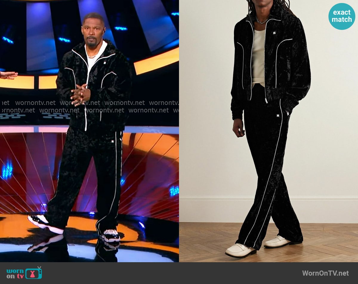 Jamie Foxx's Amiri jacket
