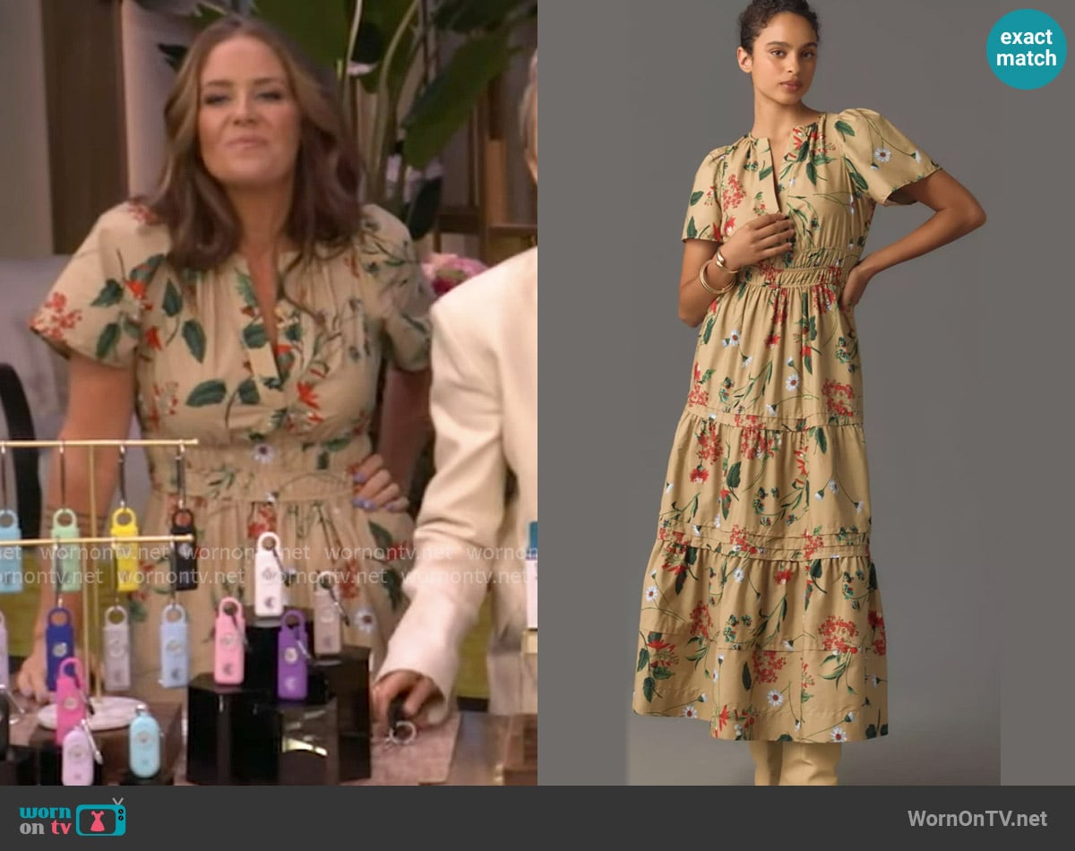 Monica's Anthropologie dress