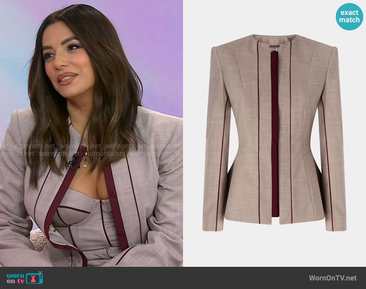Eva Longoria's Antonio Marras jacket Eva Longoria's Antonio Marras jacket