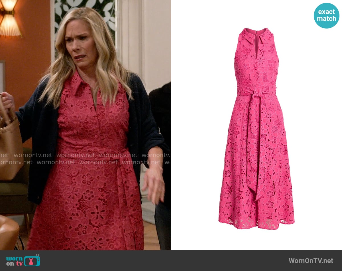 Leanne's Badgley Mischka dress