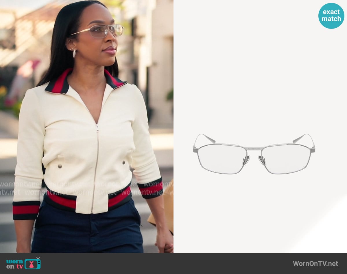 Malika's Balenciaga sunglasses