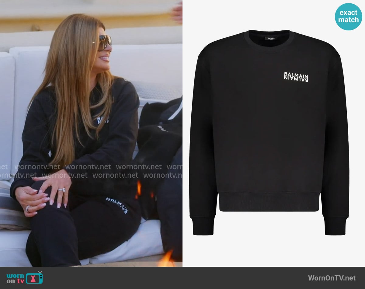 Teresa's Balmain sweater