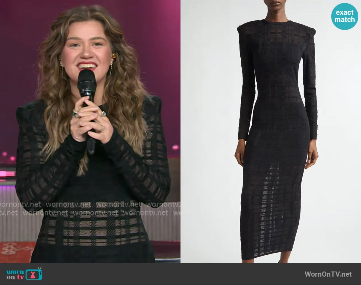 Kelly's Balmain dress Kelly's Balmain dress
