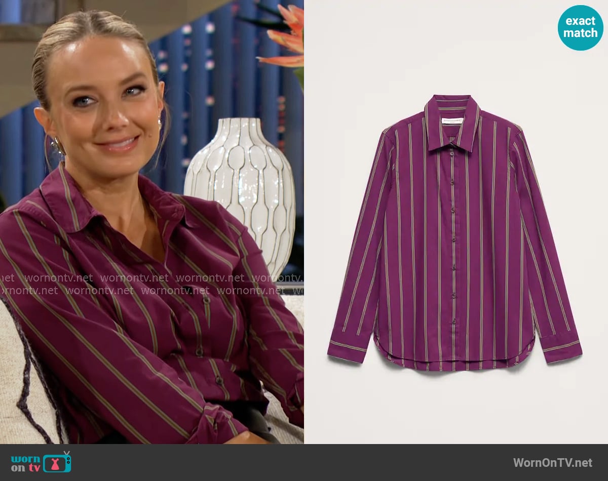 Abby's Banana Republic top