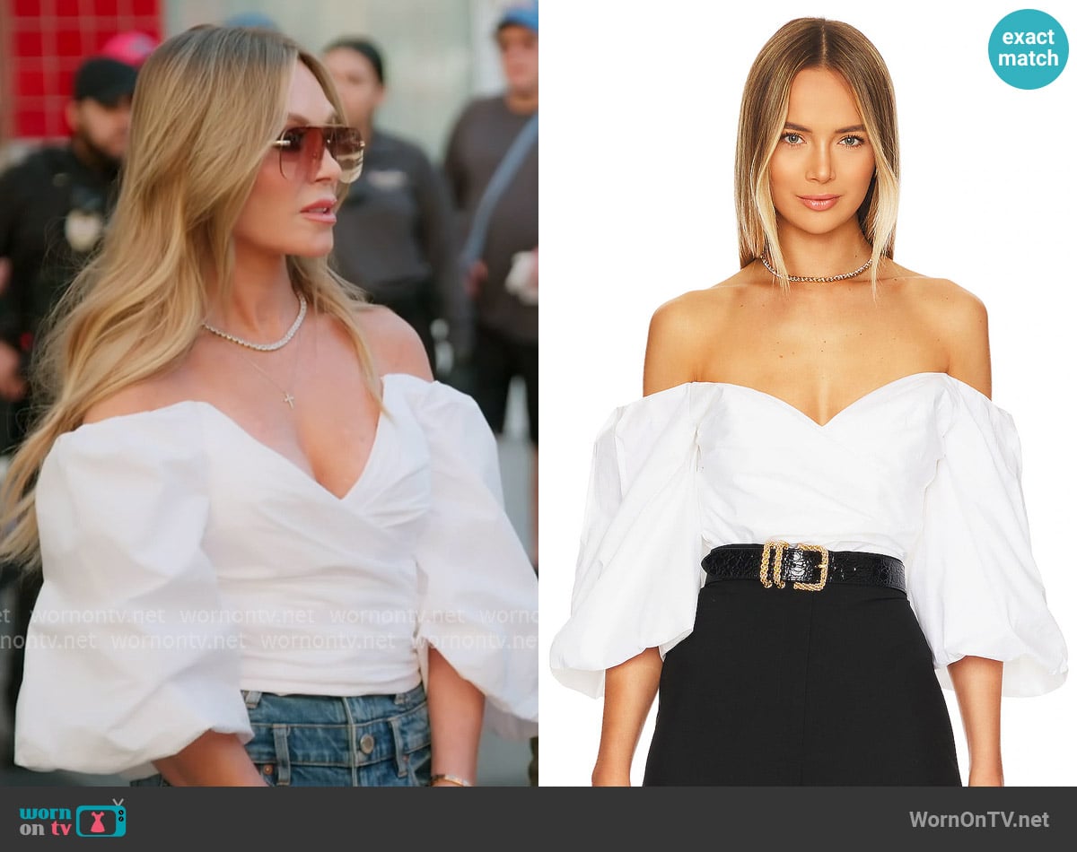 Tamra's Bardot top Tamra's Bardot top