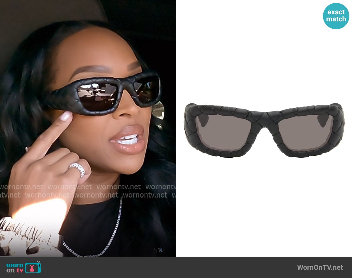 Malika's Bottega Veneta sunglasses