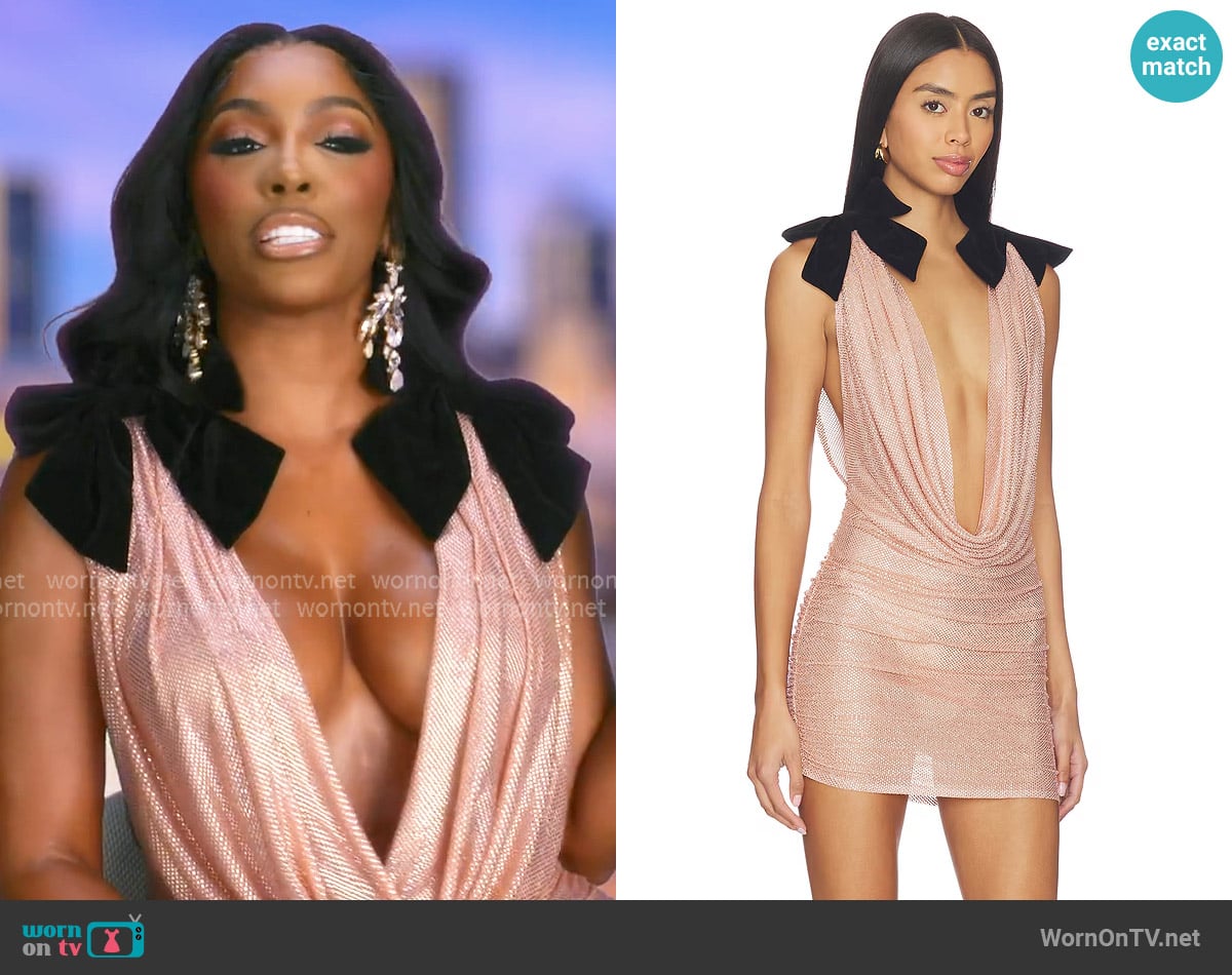 Porsha's Bronx and Banco dress