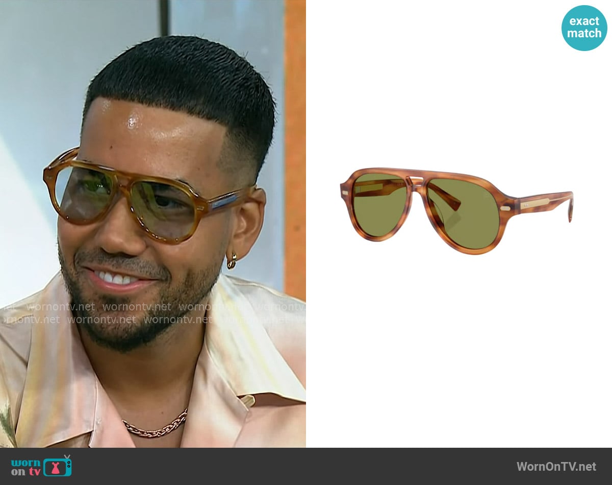Romeo Santos's Brunello Cucinelli sunglasses Romeo Santos's Brunello Cucinelli sunglasses