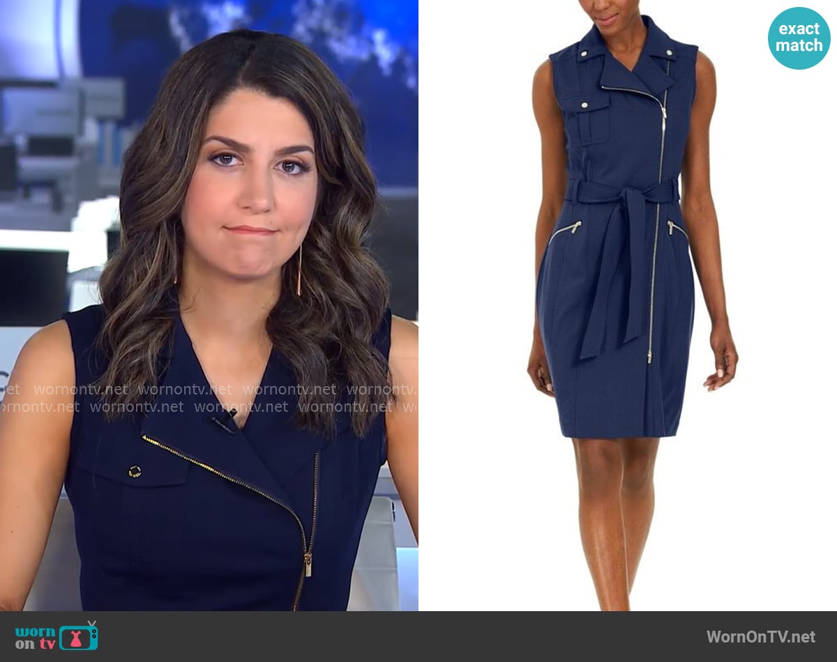 Nicole Sganga's Calvin Klein dress Nicole Sganga's Calvin Klein dress