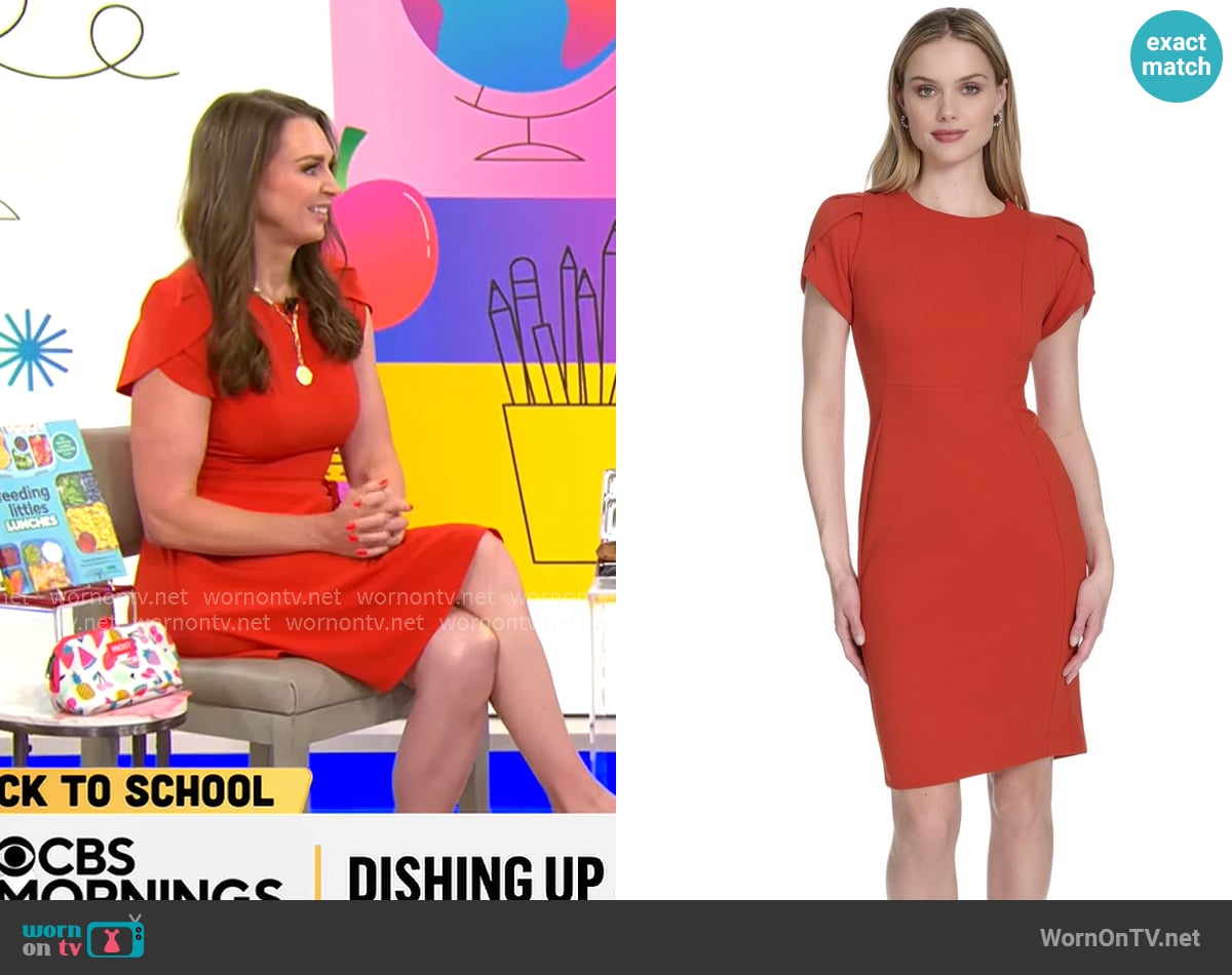Megan McNamee's Calvin Klein dress Megan McNamee's Calvin Klein dress