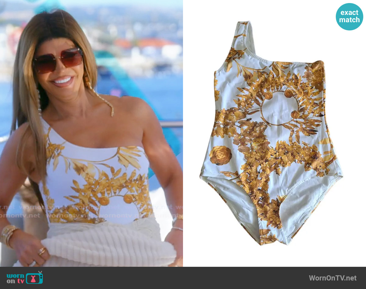 Teresa's Chanel swimsuit Teresa's Chanel swimsuit