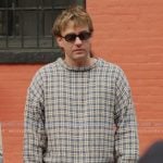 Charlie’s check print swetshirt on Next Gen NYC Charlie’s check print swetshirt on Next Gen NYC