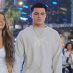 Christian Carmichael’s gray Dior sweatshirt on Next Gen NYC