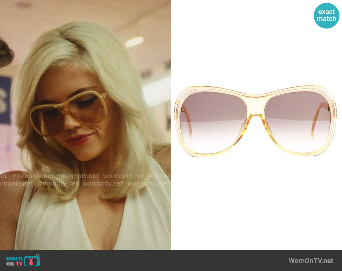 Christian Dior 2125A 70 Sunglasses worn by Debbie Schaffer (Hayes Warner) on The Shards