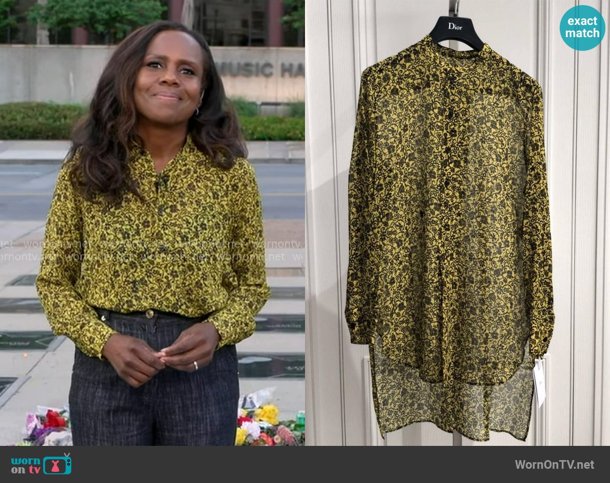 Deborah's Christian Dior top