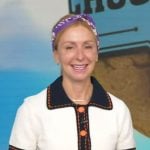 Christina Tosi’s white contrast top on Good Morning America